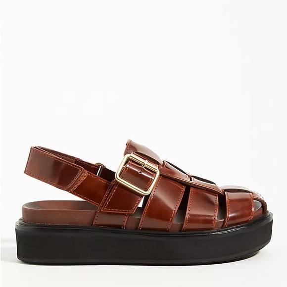 Loeffler Randal Judd Sandals in Brown - Picture 2 of 7